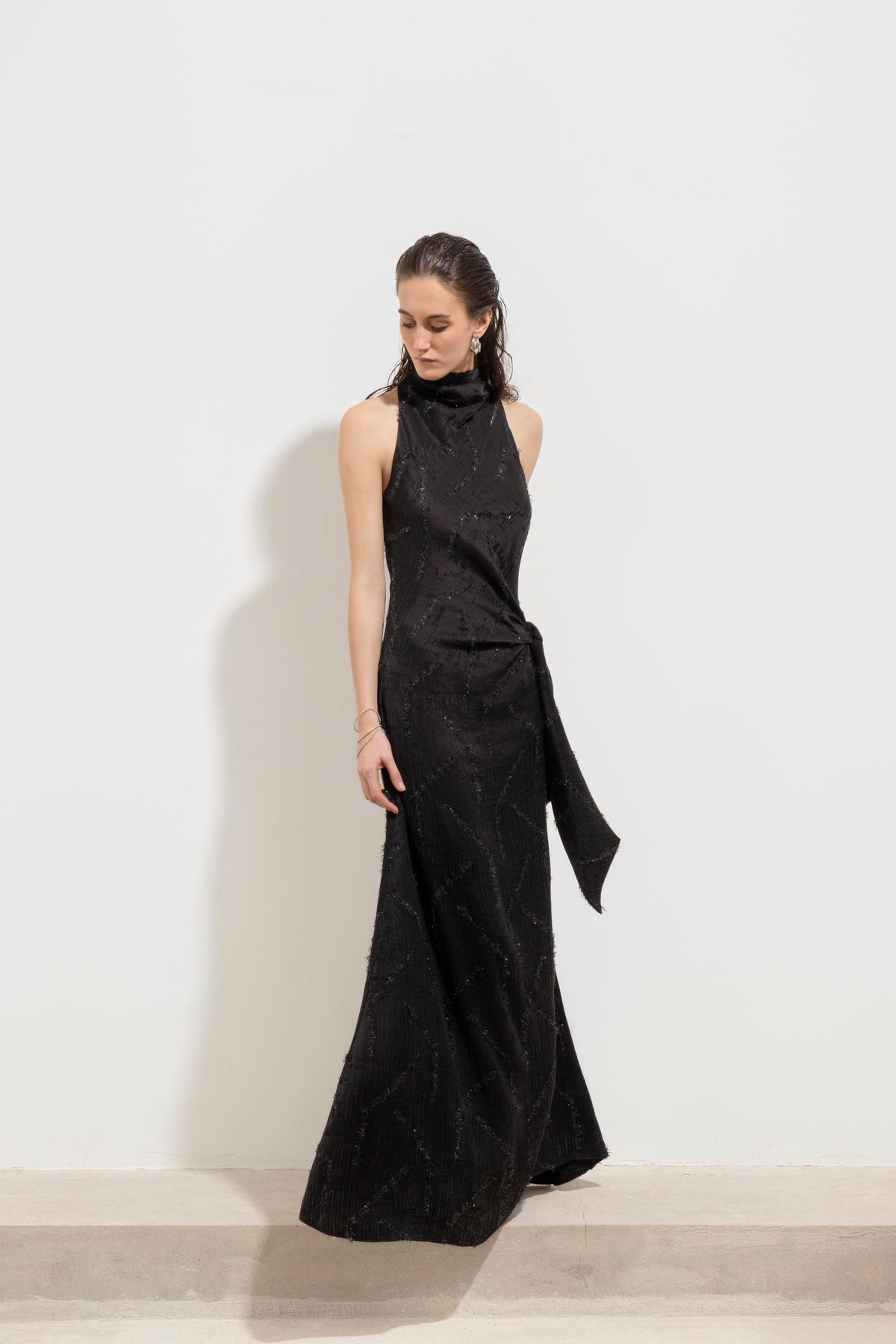 Nina Dress Silk Black