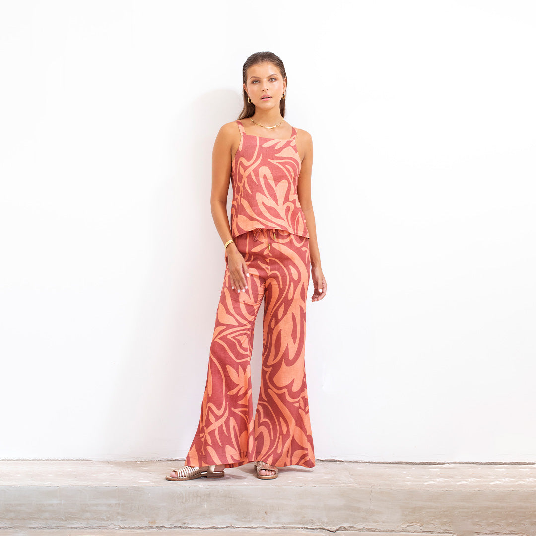 Pantalón Ara Wembe Bordo