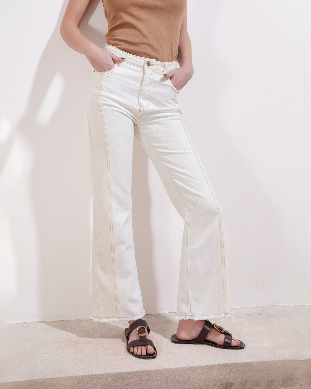 Coco Denim Off White/Beige