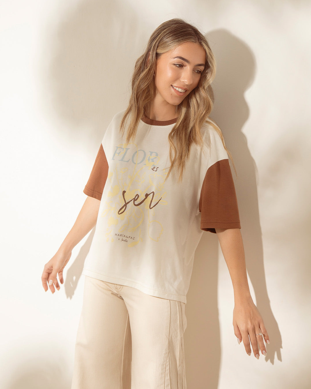 Aline Denim Off White