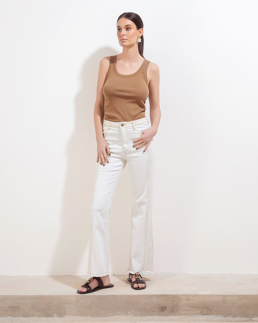 Coco Denim Off White/Beige