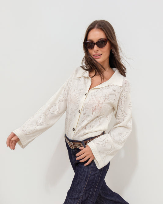 Cardigan Aurora Off White