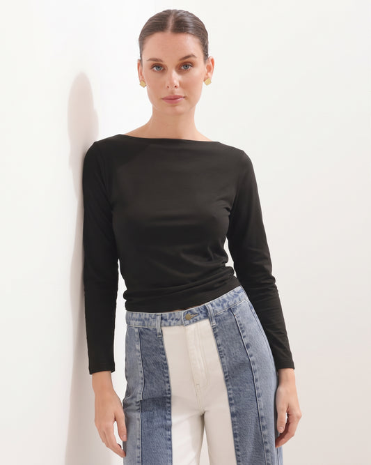 Emma T-shirt Black