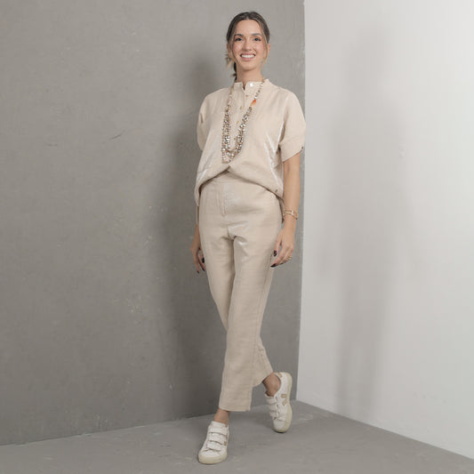 Petisco Pant in Beige