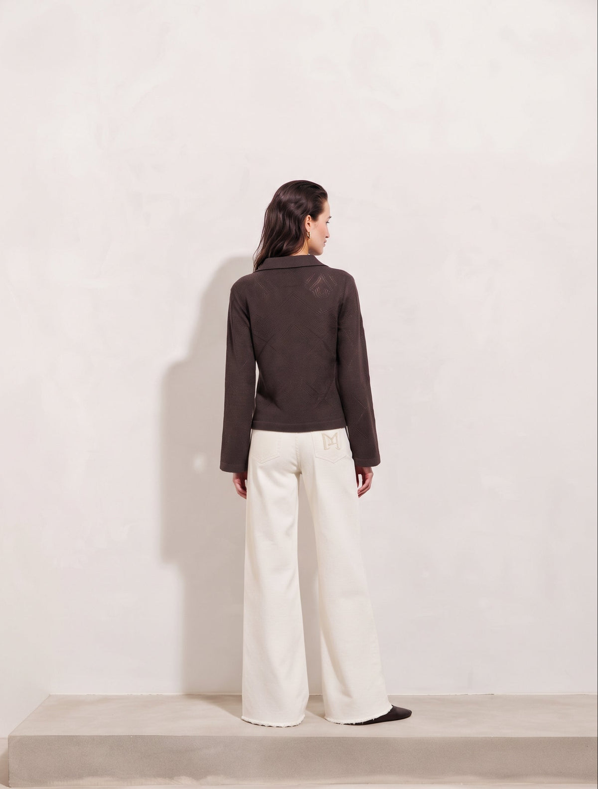 Aline Pant White