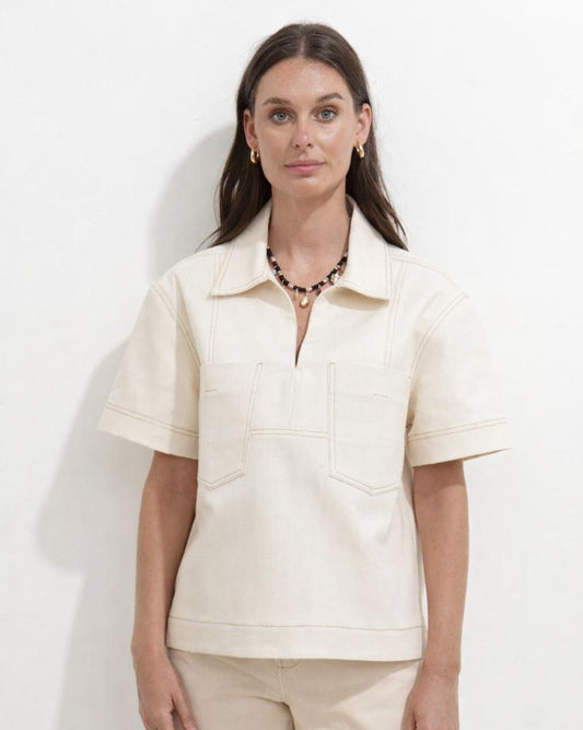 Paula Blouse Off White