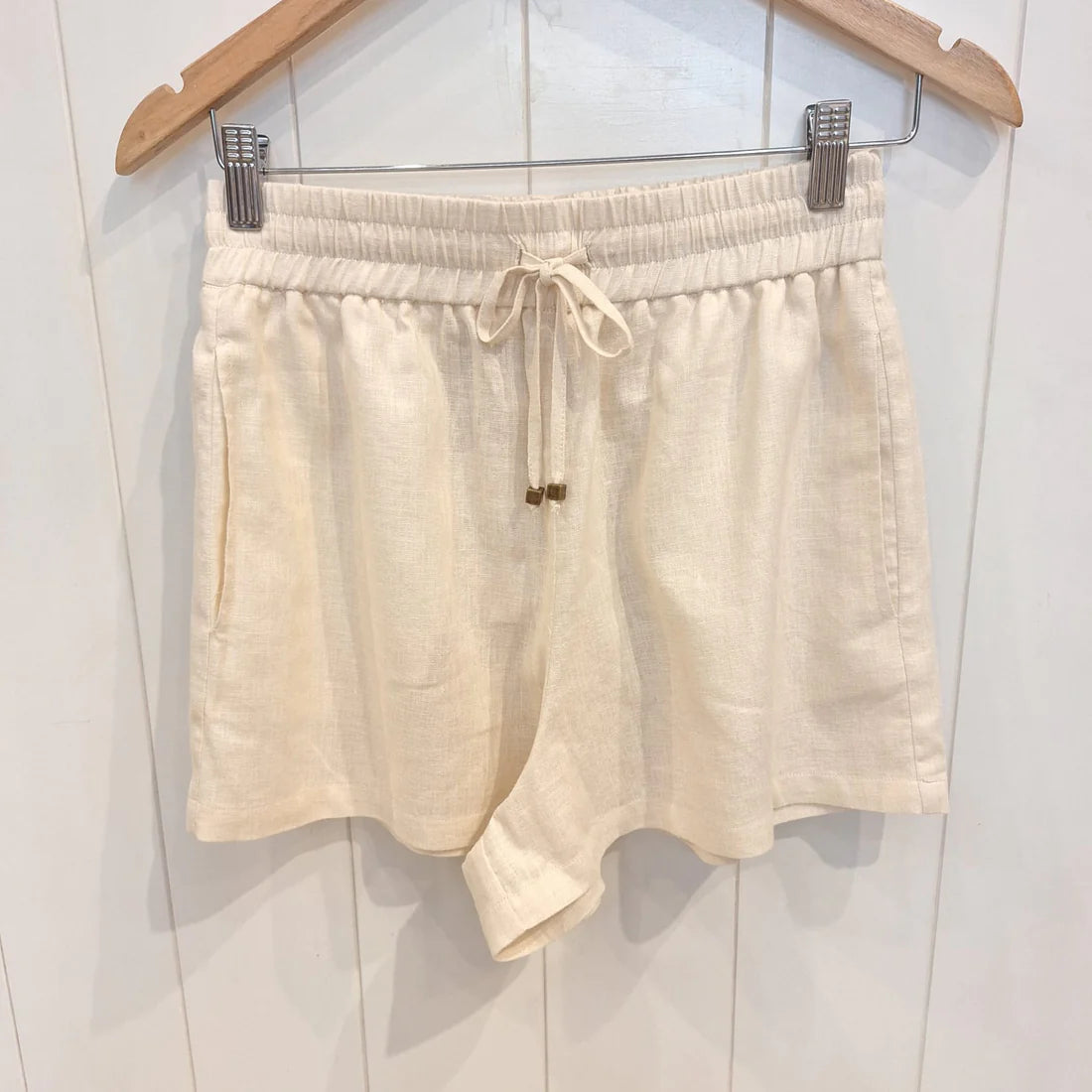 Valencia Linen Short in Sand