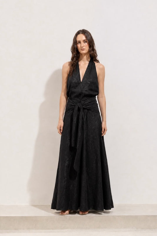 Nina Skirt Silk Black