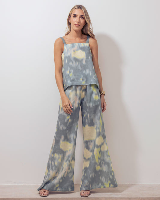 Ara Pant Monet Oil Linen