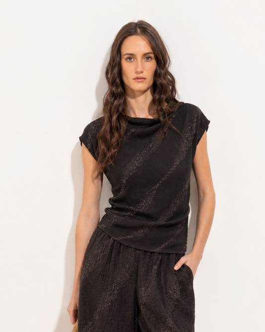 Rocio Blouse Chocolate