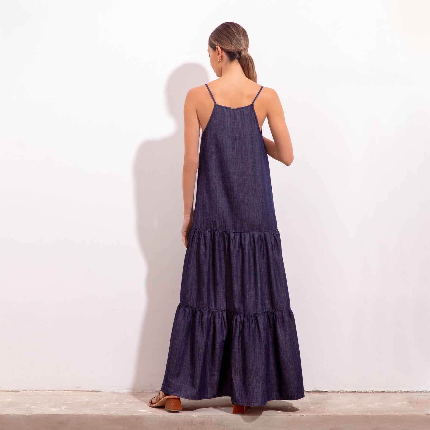 Renata Dress Eugenia Indigo