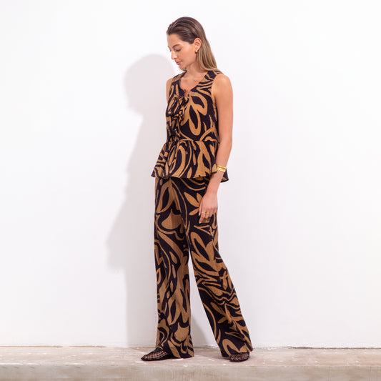 Teresa Pant Black Bambula