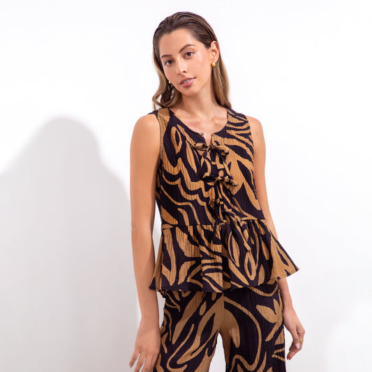 Lara Blouse Black Bambula