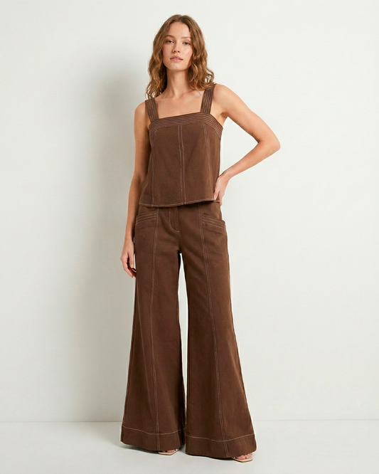 Filipa Pant Chocolate