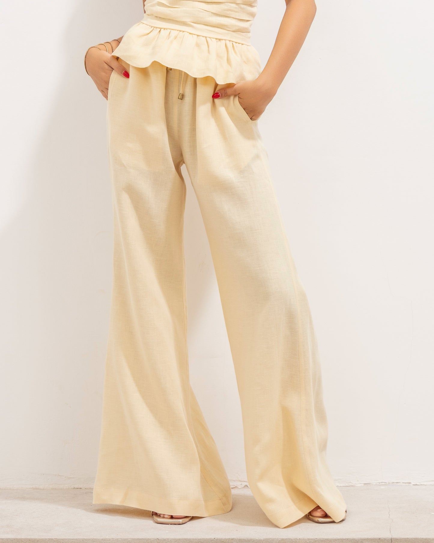 Ara Pant Butter Yellow